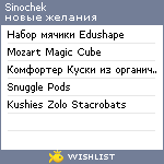 My Wishlist - sinochek