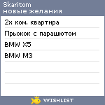 My Wishlist - skaritom