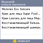 My Wishlist - skvonat18