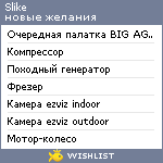 My Wishlist - slike