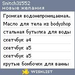 My Wishlist - snitch31552