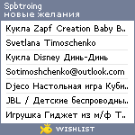 My Wishlist - spbtroing