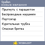 My Wishlist - spellen