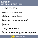My Wishlist - st_vorobey