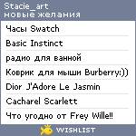 My Wishlist - stacie_art