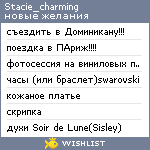 My Wishlist - stacie_charming