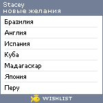 My Wishlist - stasena1991