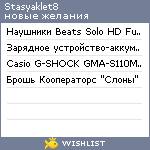 My Wishlist - stasyaklet8