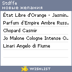 My Wishlist - stdffe