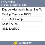 My Wishlist - steelyalex