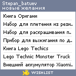 My Wishlist - stepan_batuev