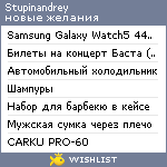 My Wishlist - stupinandrey