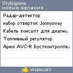 My Wishlist - stylingzone