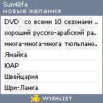 My Wishlist - sun4life