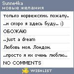 My Wishlist - sunne4ka