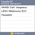 My Wishlist - supaplex90