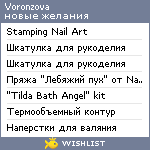 My Wishlist - svetlanavorontsova