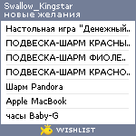 My Wishlist - swallow_kingstar