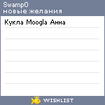 My Wishlist - swamp0
