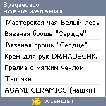 My Wishlist - syagaevadv