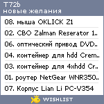 My Wishlist - t72b