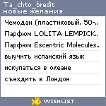 My Wishlist - ta_chto_bredit