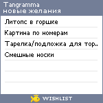 My Wishlist - tangramma