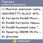 My Wishlist - thekuzins