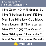 My Wishlist - thelmahgffdf