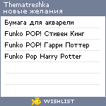 My Wishlist - thematreshka