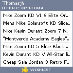 My Wishlist - thomasjh