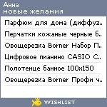 My Wishlist - tibidoh107