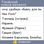 My Wishlist - tomakovush