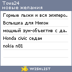 My Wishlist - towa24