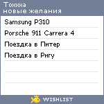 My Wishlist - toxxxa