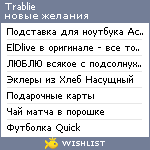 My Wishlist - trablie