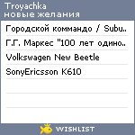 My Wishlist - troyachka