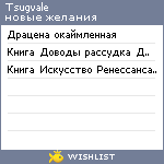 My Wishlist - tsugvale