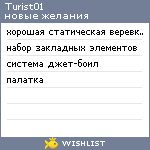 My Wishlist - turist01