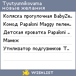 My Wishlist - tyutyunnikovama