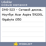 My Wishlist - udvikler