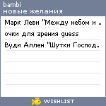 My Wishlist - ukr