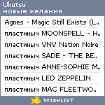 My Wishlist - ukutsu