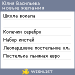 My Wishlist - ulianna1990965