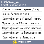 My Wishlist - uschenko_ya