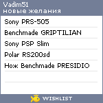 My Wishlist - vadim51