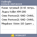 My Wishlist - vadimgilv