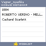 My Wishlist - vagner_nyashka