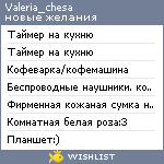 My Wishlist - valeria_chesa