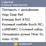 My Wishlist - valerita1